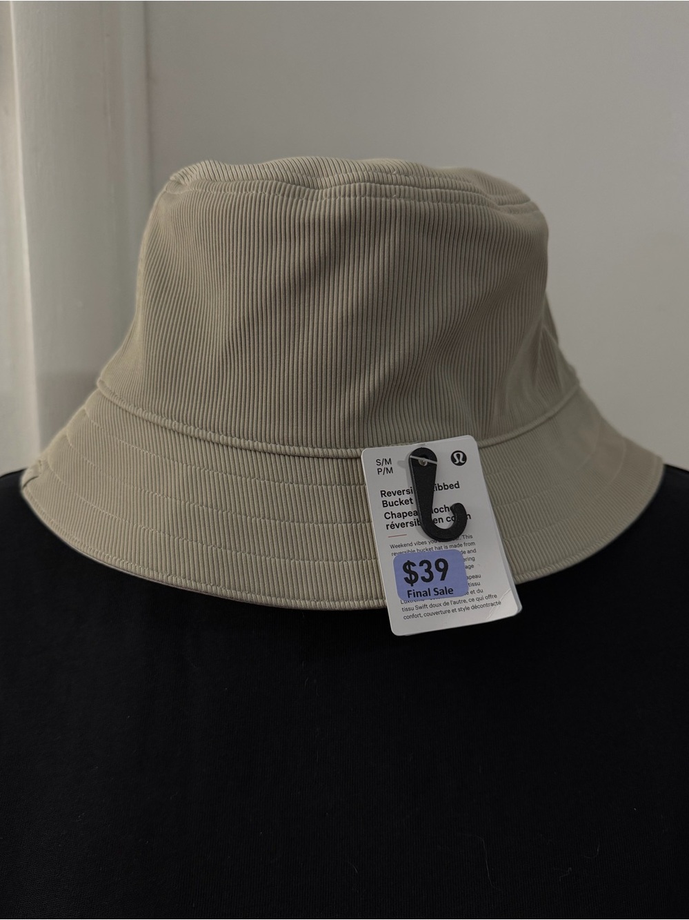Lululemon - Reversible Ribbed Bucket Hat - Size S/M and M/L- NWT